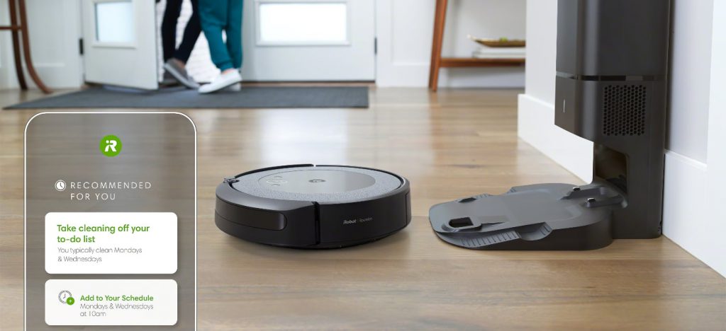 Roomba i3 Personalize Suggestion base on user lifestyle