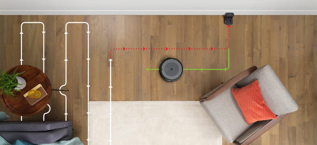 Roomba i3 Pattern Navigation