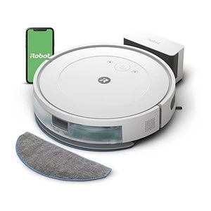 หุุ่นยนต์ดูดฝุ่นและถูพื้น Roomba_Essential_Y0_White สีขาว พร้อมแอพ