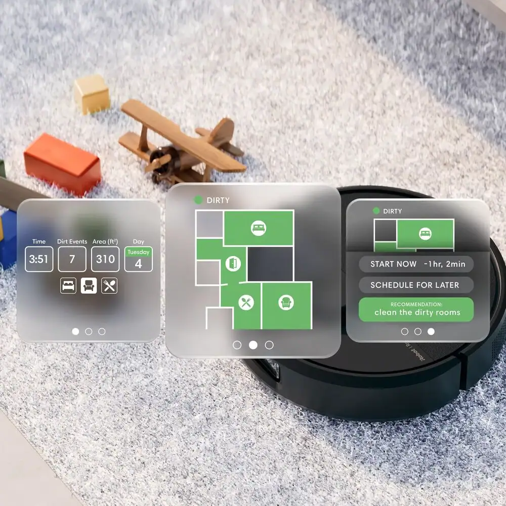 Roomba_105_Combo_custom_cleaning