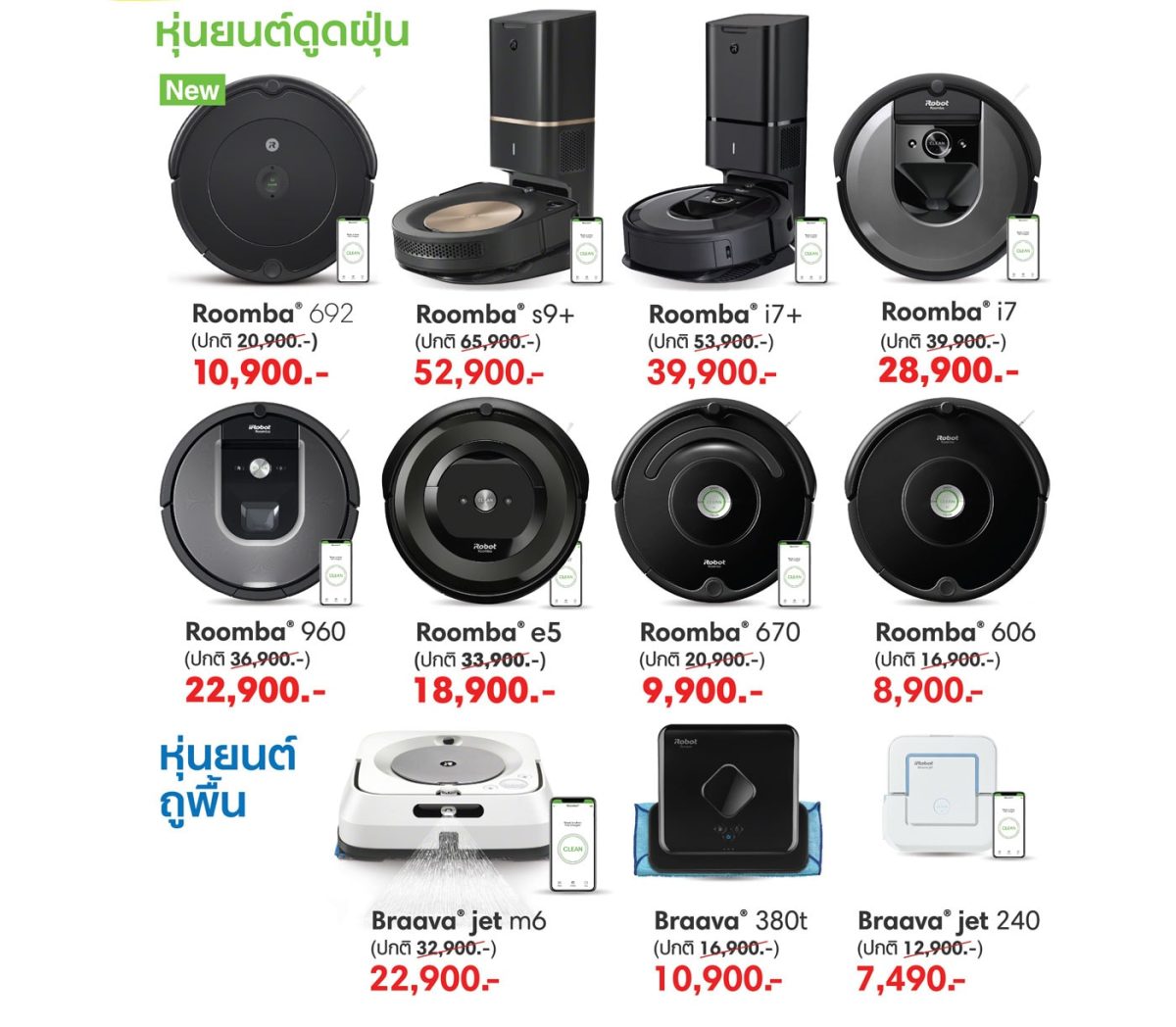 บ้านและสวน ปลายปี 2020 - หุ่นยนต์ดูดฝุ่น